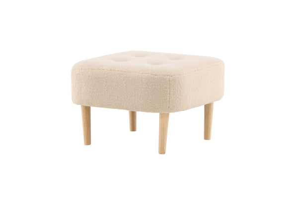 Puff SALINA Polyester Vit
