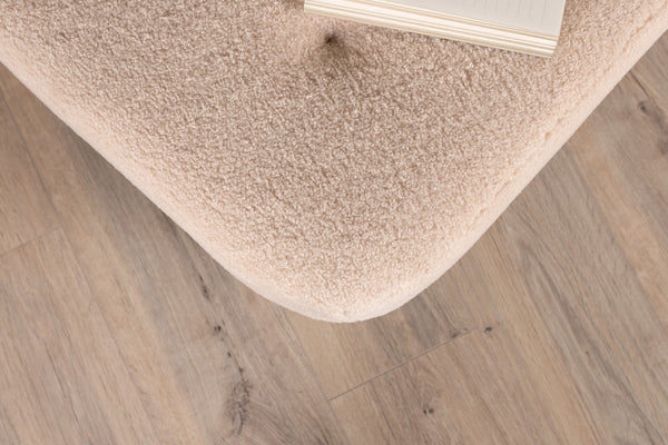 Puff SALINA Polyester Vit