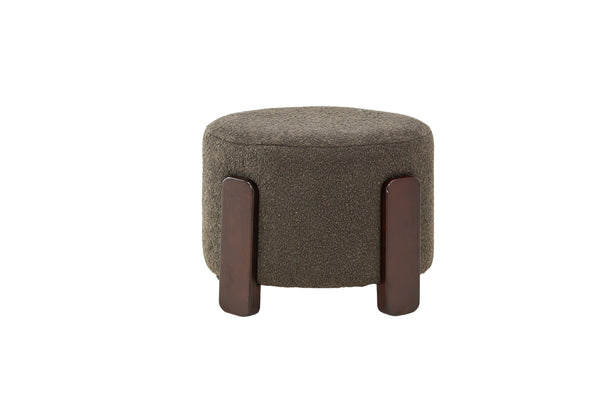 Puff COFFEY Polyester Mörkgrå