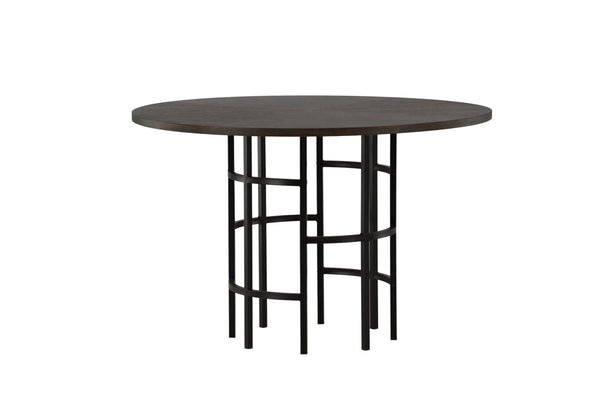 MATBORD COPENHAGEN MDF ⌀115 cm-Mocca