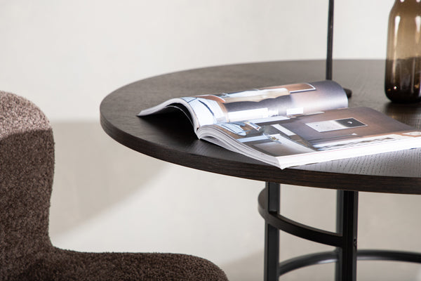 MATBORD COPENHAGEN MDF ⌀115 cm-Mocca