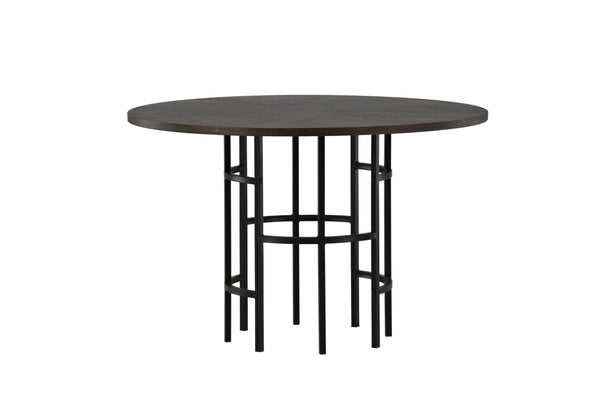 MATBORD COPENHAGEN MDF ⌀115 cm-Mocca
