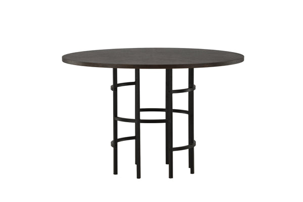 MATBORD COPENHAGEN MDF ⌀115 cm-Mocca