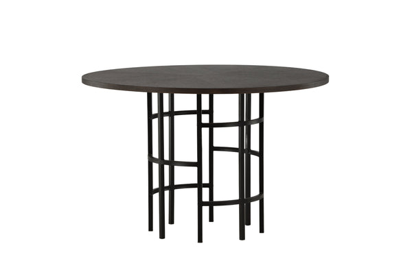 MATBORD COPENHAGEN MDF ⌀115 cm-Mocca