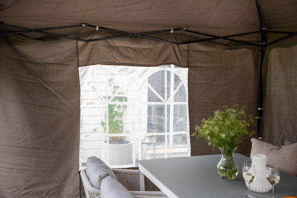 Paviljonger EASY UP 250x295x295 Brun