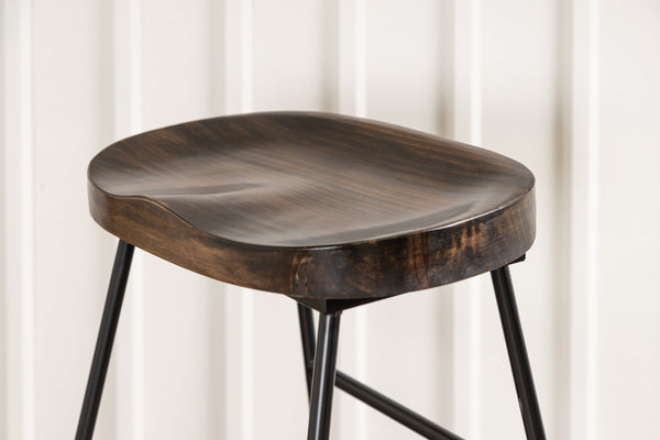 Barstolar 2st OZARK Tall-Svart