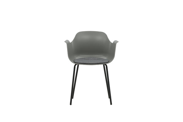 Matstolar COMFORT Plast 795x605x52cm Grå-2st