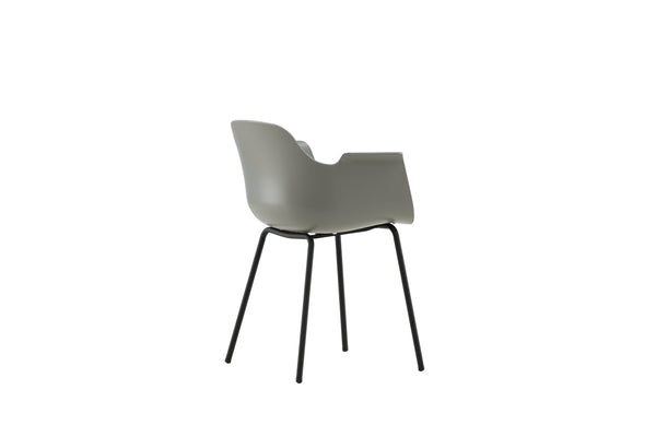 Matstolar COMFORT Plast 795x605x52cm Grå-2st