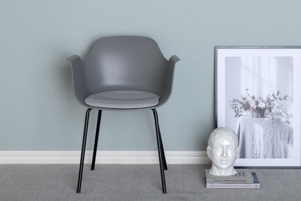 Matstolar COMFORT Plast 795x605x52cm Grå-2st