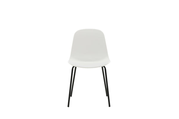 Matstolar ARCTIC Plast 82x49x48cm Vit-2st