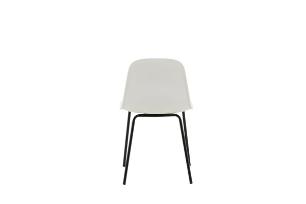 Matstolar ARCTIC Plast 82x49x48cm Vit-2st