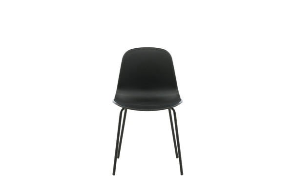Matstolar ARCTIC Plast 82x49x48cm Svart-2st