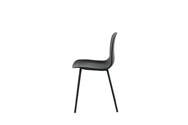 Matstolar ARCTIC Plast 82x49x48cm Svart-2st