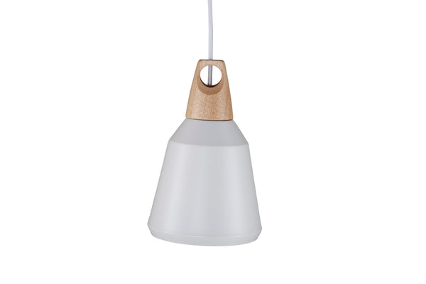 Taklampa NAO Stål LED E27-Vit