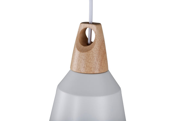 Taklampa NAO Stål LED E27-Vit