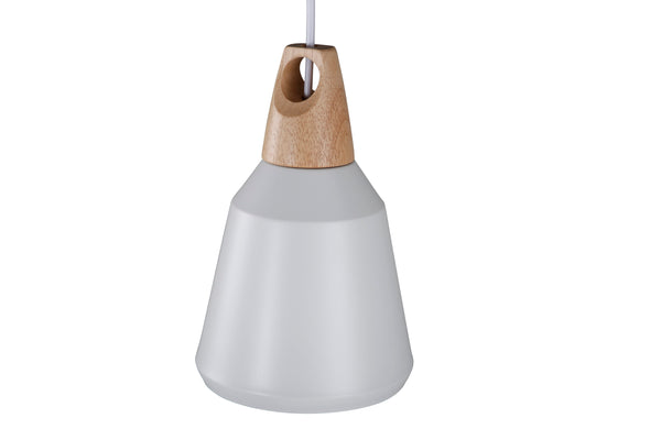 Taklampa NAO Stål LED E27-Vit