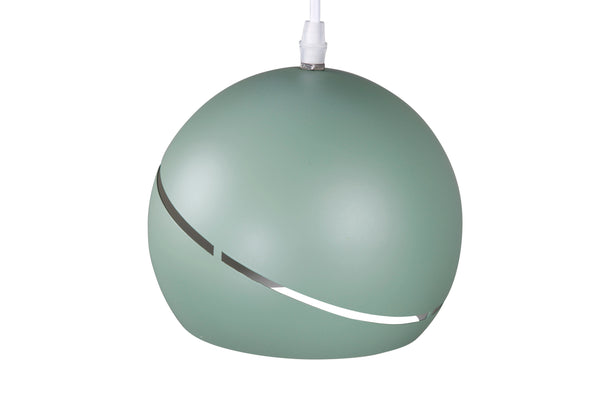 Taklampa WEI Stål LED E27-Grön