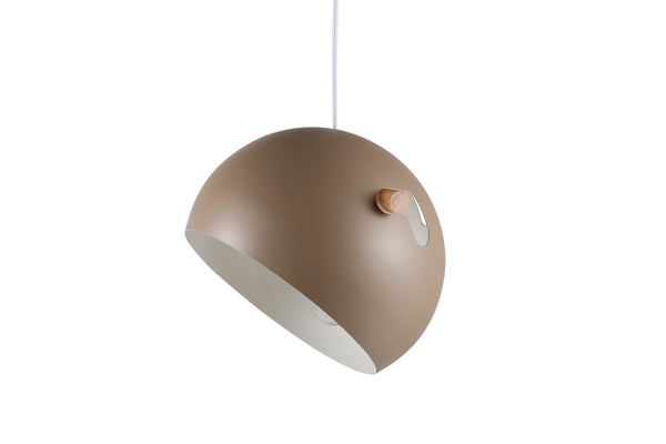 Taklampa TUBBIE Stål LED E27-Beige