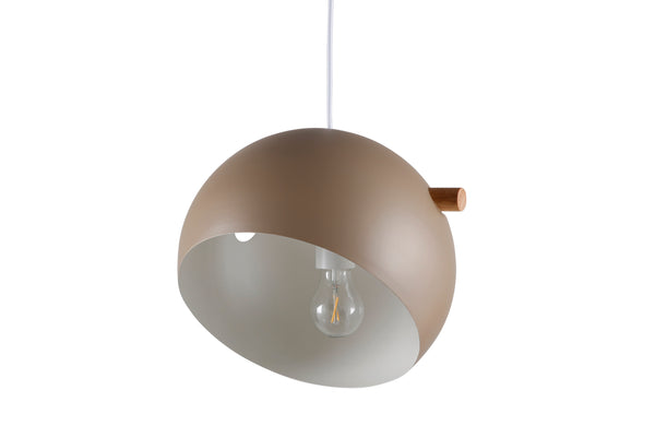 Taklampa TUBBIE Stål LED E27-Beige