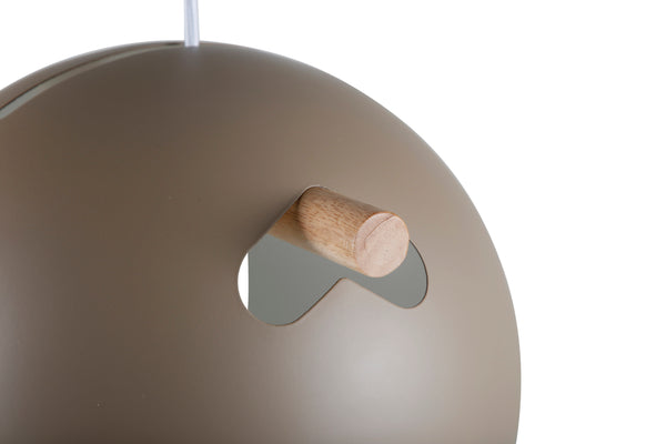 Taklampa TUBBIE Stål LED E27-Beige