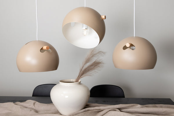 Taklampa TUBBIE Stål LED E27-Beige