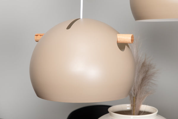 Taklampa TUBBIE Stål LED E27-Beige