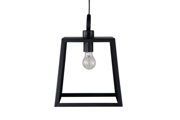 Taklampa HAGE Stål LED E27-Svart