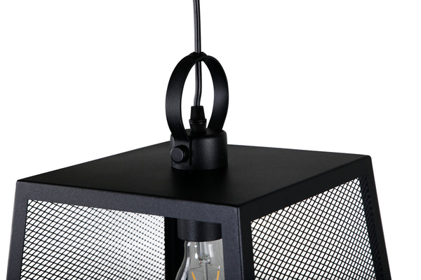 Taklampa HAGE Stål LED E27-Svart