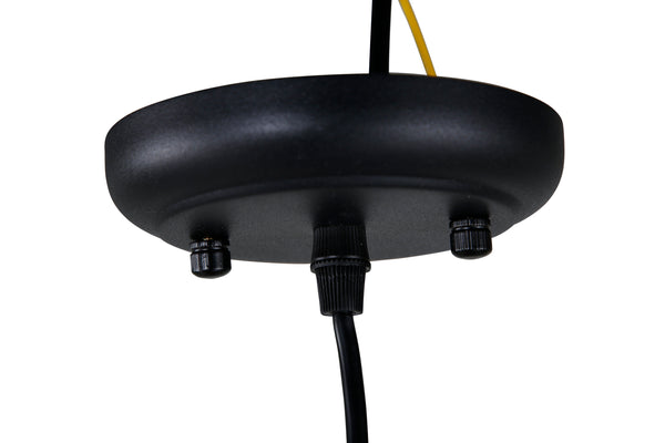 Taklampa HAGE Stål LED E27-Svart