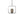 Taklampa ALUDRA Glas LED E27-Silver