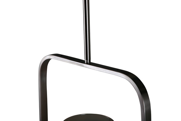 Taklampa ALUDRA Glas LED E27-Silver