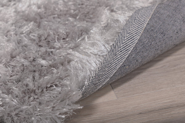 Rechteckiger Teppich NATTA Polyester 230x160cm-Silber