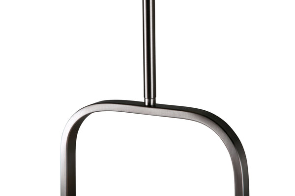 Ceiling lamp ALUDRA Glass LED E27-Silver