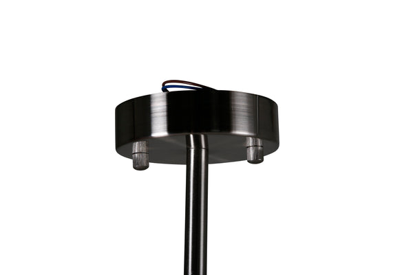 Ceiling lamp ALUDRA Glass LED E27-Silver