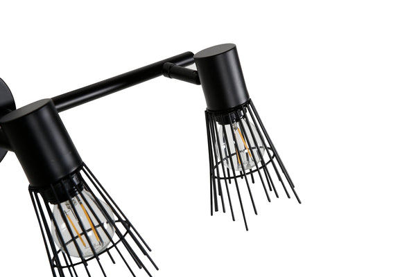 Vägglampa PICO Stål LED E14-Svart