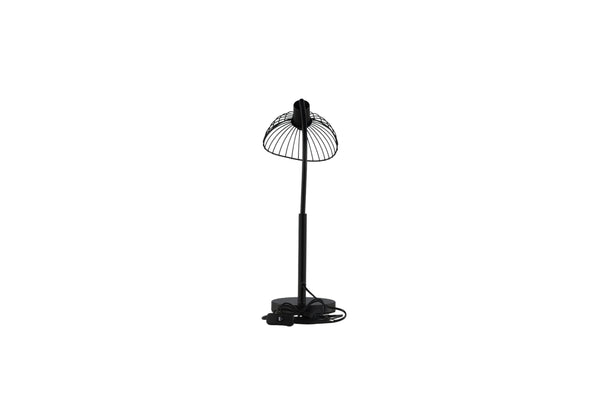 Bordslampa ELSA Stål E14-Svart