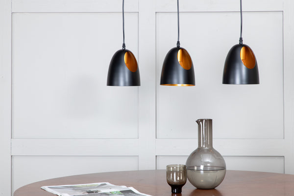 Taklampa ELDA PVC LED E27-Svart