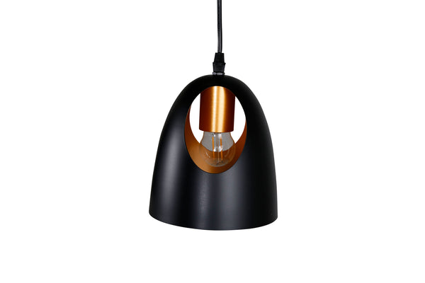 Taklampa ELDA PVC LED E27-Svart