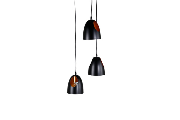 Taklampa ELDA PVC LED E27-Svart