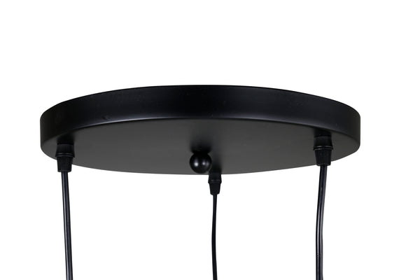 Taklampa ELDA PVC LED E27-Svart
