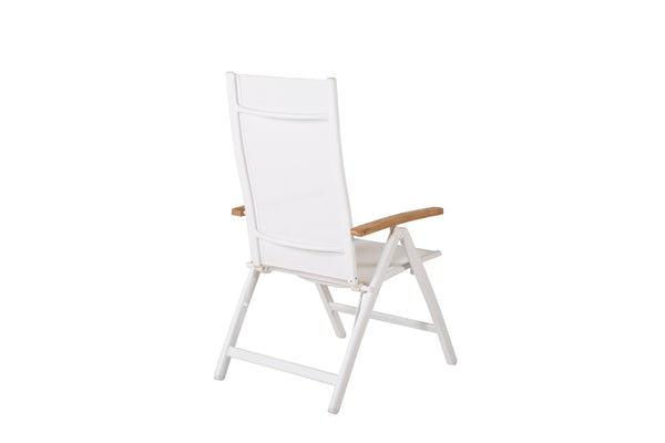 Positionsstolar PANAMA Aluminium 2st Vit