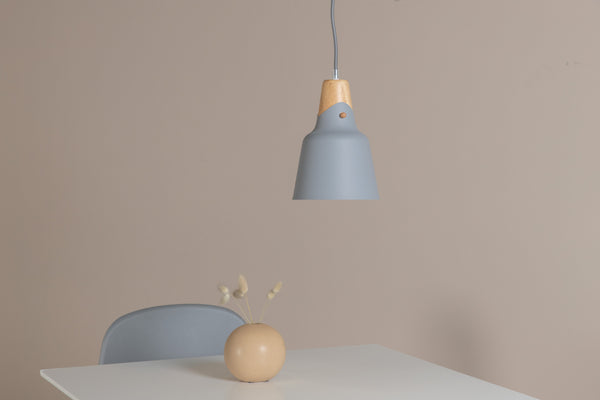 Taklampa RIGEL Aluminium E27-Ljusgrå