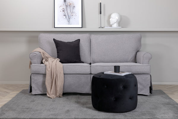 2-Sits Soffa ANTON Polyester Grå