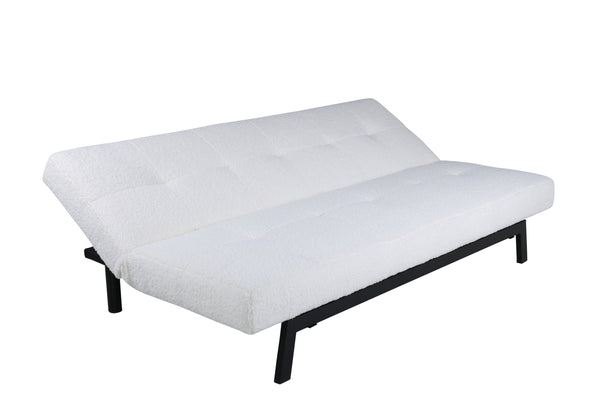 Sofa bed BODIL Teddy White