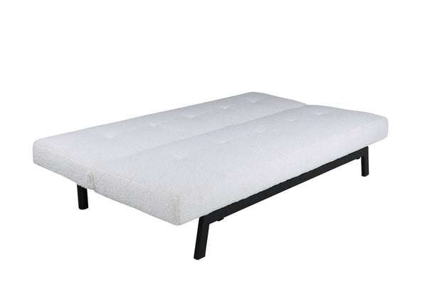 Sofa bed BODIL Teddy White
