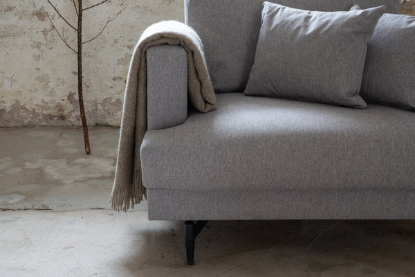 Fåtölj SOFIA Polyester 92x82x108cm-Grå