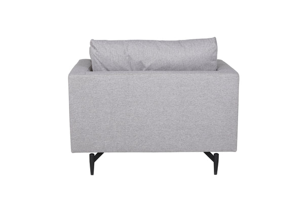 Fåtölj SOFIA Polyester 92x82x108cm-Grå