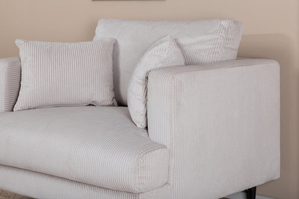 Fåtölj SOFIA Manchester 92x82x108cm-Beige