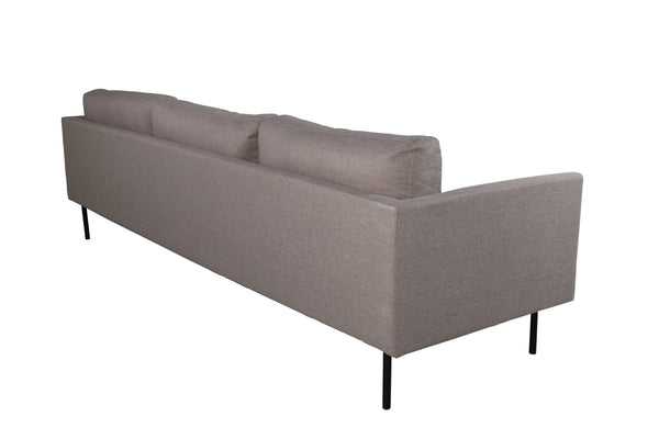 ZOOM 3-Sits Soffa Brun