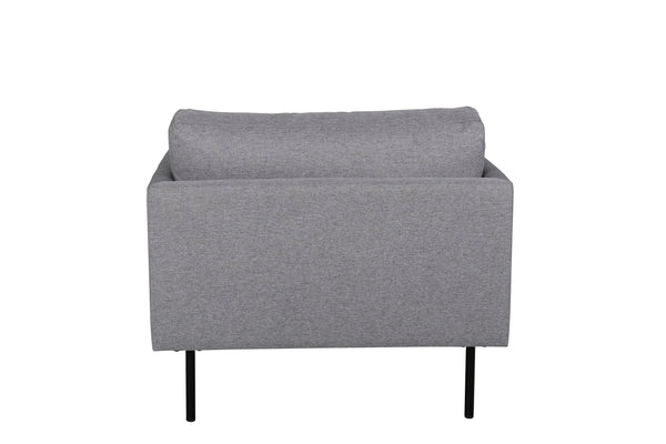 Fåtölj ZOOM Polyester W95xD84xH80cm-Grå